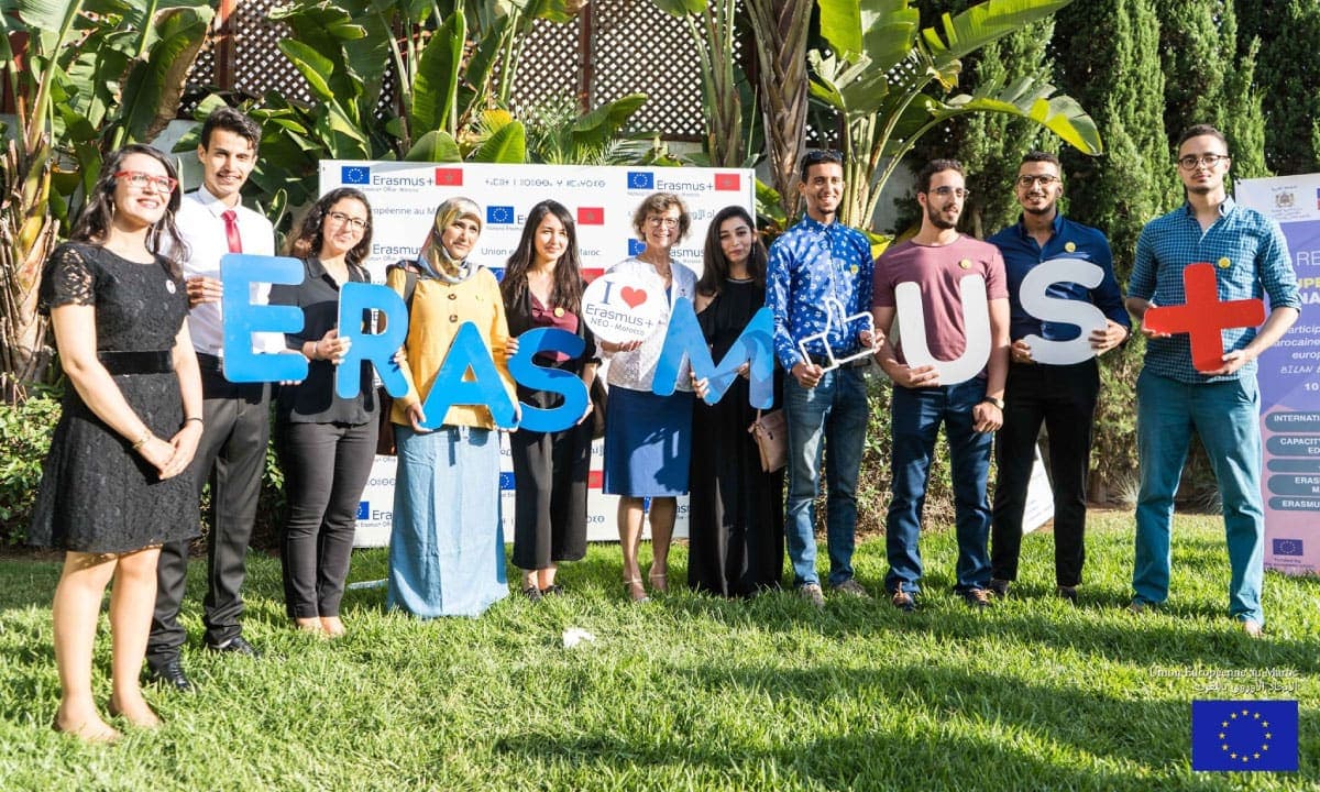 Erasmus+ participant group in Ireland
